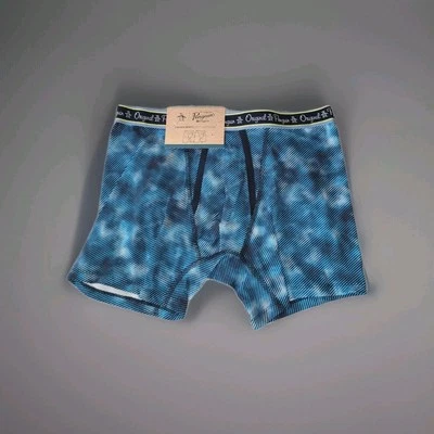 Original Penguin By Munsingwear 2 Pack Mens Sz Medium 32-34 Cotton Boxer Briefs - Image 1 of 4