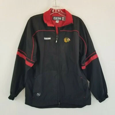 Chaqueta Chicago Blackhawks NHL CCM Juvenil Grande Foto 1 de 4