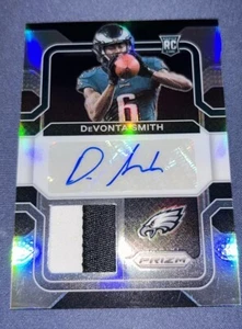 2021 Panini Prizm Devonta Smith Rookie Patch Auto /99 RC RPA Relic Eagles 🦅 - Picture 1 of 3