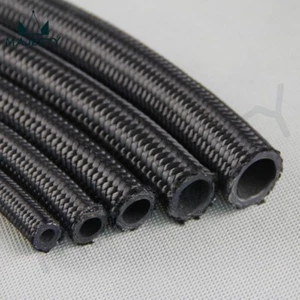 ☆Durite Renforcée Tressée Noir Essence Ø 3,2, 4, 6, 8, 10mm Auto Moto Bateau...☆ - Imagen 1 de 3