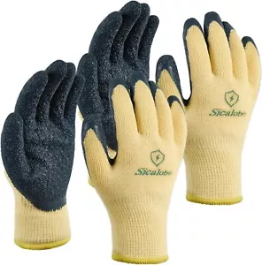 Electrical Insulated Gloves 400V High Voltage Resistance Gloves-2 Pairs, Rubber - Picture 1 of 7
