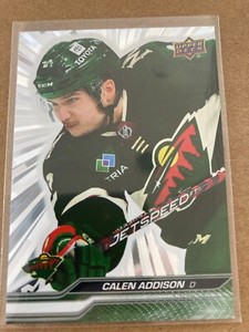 ✨2023-24 Upper Deck Outburst Silver #92 Calen Addison✨