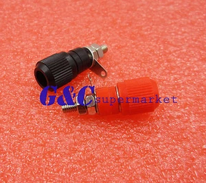 2pair Amplifier Terminal Binding Post Banana Plug Jack Panel mount Lager Size - Picture 1 of 1