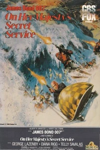 ON HER MAJESTY'S SECRET SERVICE - 1st Issue Of This Bond Film On VHS (1983) MINT - Picture 1 of 4