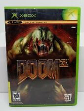 Doom 3 (Microsoft Xbox, 2005) Complete in Box CIB Tested FREE SHIPPING