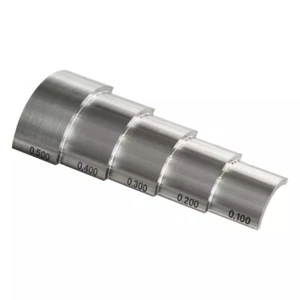 YUSHI Blocco Passo Curvo 1018 Acciaio 0.100" 0.200''-0.500" Acciaio Inox 304 - Foto 1 di 4