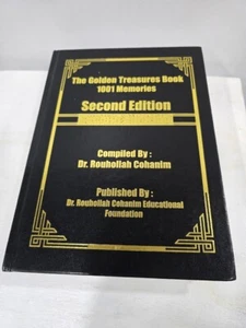 The Golden Treasures Book 1001 Memories 2nd Edition By Dr. Rouholland Cohanim HC - Picture 1 of 10