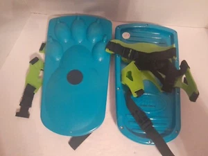 Ideal Children's Sno-Stompers Shoes Up To Size 5 Blue/Green - Picture 1 of 5