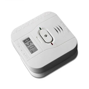LCD Display Smoke Detector and Carbon Monoxide Detector Alarm Battery Operated - Picture 1 of 11
