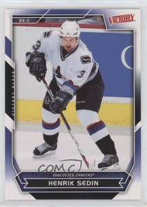 2007-08 Victory Black Henrik Sedin #134 HOF
