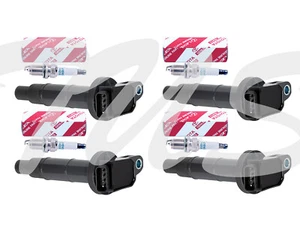 4 Ignition Coil + 4 Genuine Toyota Spark Plug fit 2010 Toyota Matrix 2.4L L4 - Bild 1 von 4