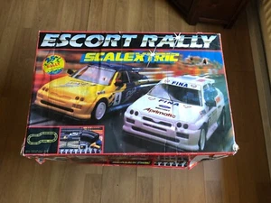 Scalextric C672 Escort Rally Racing Set Boxed Track only (NO CARS) Poss parts - Picture 1 of 6