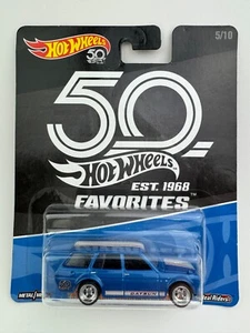 Hot Wheels '71 Datsun Bluebird 510 Wagon 50th Anniversary Favorites - Picture 1 of 7