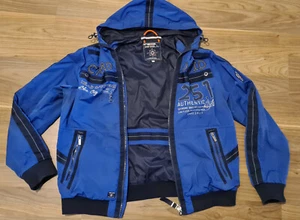 Camp David Herren Jacke, Gr. L, Blau mit Kaputze - Bild 1 von 7