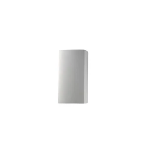 Justice Design Ambiance Sm ADA Rect Sconce, Clsd Top, Bisq, Incan - Picture 1 of 1