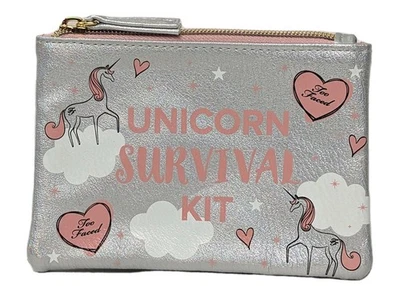 Too Faced Unicorn Survival Kit Makeup Bag Small, Zip Closure - Image 1 of 2