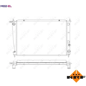 RADIATOR ENGINE COOLING 53371 FOR D4CB 2.5L D4BH/D4BF 2.5L G4CS/G4JS 2.4L 4cyl - Picture 1 of 9