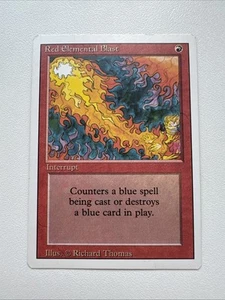 Red Elemental Blast Magic Revised MTG Karte Near Mint englisch - Bild 1 von 2