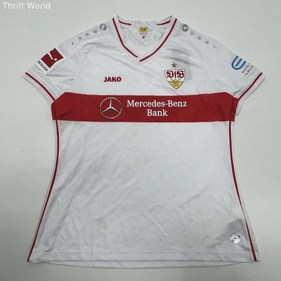 Camiseta de fútbol Jako para mujer blanca VFB Stuttgart 20/21 local Bundesliga 42 nueva con etiquetas Foto 1 de 4