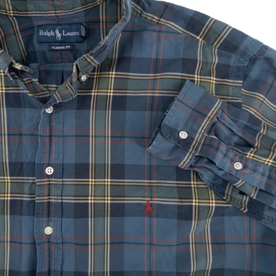 Polo Ralph Lauren Men's 2XLT Classic Fit Long Sleeve Oxford Button Up Shirt Pony - Image 1 of 4