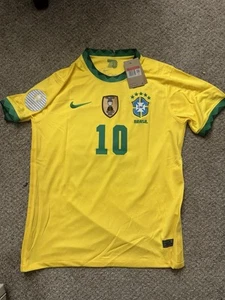 Brazil soccer jerseys 2021 Neymar Jr #10 - Picture 1 of 6