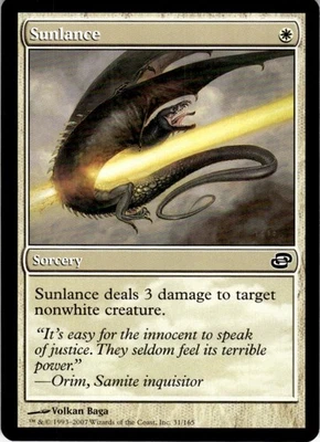 MTG Sunlance NEARMINT NM / Magic The Gathering : Planar Chaos - Image 1 of 2