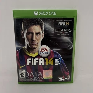FIFA 14 Xbox One Video Game Complete Soccer EA Sports Legends Messi Football - Picture 1 of 4