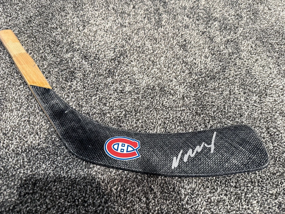 诺亚·多森蒙特利尔加拿大人亲笔签名签名曲棍球棒刀片真品证明 — 第 1/1 张图片