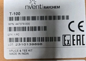 New Factory Sealed  Raychem T-100, 447379-000, Splice & Tee Kit, Illinois Stock - Picture 1 of 3