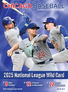 Chicago Cubs 2025 NL Playoffs Program/Scorecard PCA Hoerner Horton Wrigley Field - Picture 1 of 1