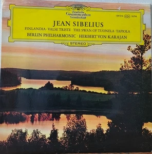 Jean Sibelius, Herbert Von Karajan 12” Vinyl LP Record - Bild 1 von 2