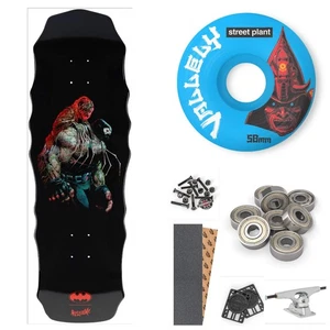 WELCOME X BATMAN "BANE" 10" COMPLETE SKATEBOARD DECK - Picture 1 of 11