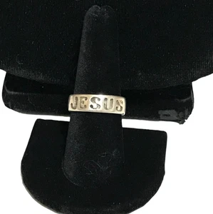 Bob Siemon Sterling 925 LIEBT JESUS Ring religiös christlich Größe 8 - Bild 1 von 6