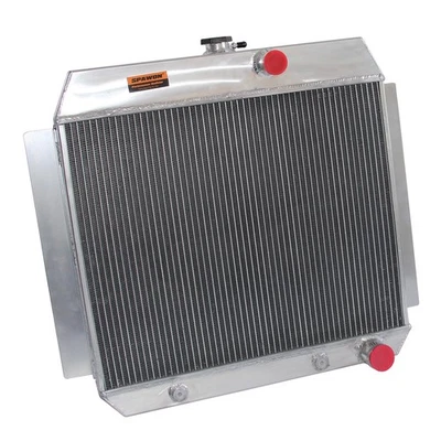 Radiador SPAWON para Chevrolet Corvette Chevy Bel Air Truck V8 1949-54 4 fileiras 56mm - Imagem 1 de 4