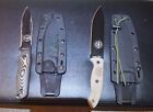Esee Cm6 Combat Fixed Blade Knife (No Box , New)  + Esee Laser Strike (Used)