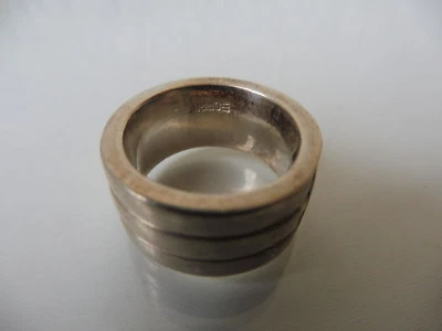 schöner, massiver Ring__925 Silber_mit 6 Steinen__Esprit 925__17,1 Gramm __Gr.54 - Bild 1 von 3