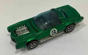 HOT WHEELS VINTAGE REDLINE 1969 SUGAR CADDY HONG KONG GREEN UNRESTORED ORIGINAL - Picture 1 of 7