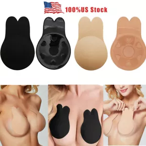 Invisible Push Up Bras For Women Self Adhesive Bralette Party Dress Stick Bras - Picture 1 of 20