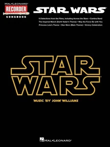 Star Wars Hal Leonard Recorder Songbook Recorder Book NEW 000110292 - Picture 1 of 1