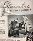 1940 tour South Bend Works boutique indiana équipement vintage annonce imprimée