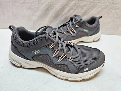 Ryka Womens Size 10 Gray Walkinhg Running Shoes Athletic Training Sneakers - Image 1 of 4