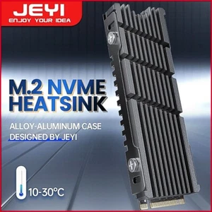 M.2 2280 SSD Heatsink Aluminum Cooler – JEYI Radiator for NVMe PCIe Drives - Bild 1 von 6