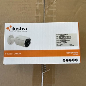 Illustra White Essentials Series Tyco 2MP 3.6mm Mini Outdoor IP Bullet Camera - Picture 1 of 6