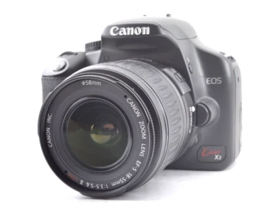 【Top Neuwertig】CANON EOS Kiss X2 + EF-S 18-55mm f/3.5-5.6 II USM aus Japan #1578 - Bild 1 von 4