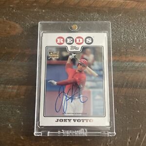 2019 Joey Votto Rookie Reprint Auto /10 📈Red Fans Invest