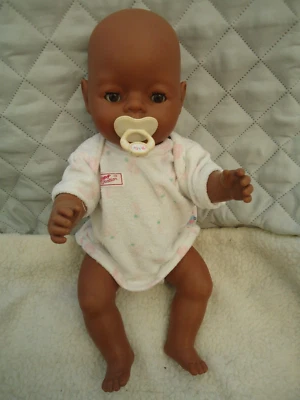 POUPEE POUPON NOIRE ZAPF CREATION de 42 cm ANNEE 2006 - Photo 1/4