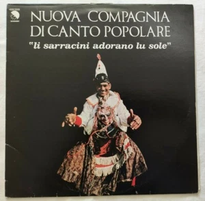 Nouveau Compagnie Canto Populaire LP Li Sarracini Adorano 1974 Emi 064-18026 NM - Imagen 1 de 6