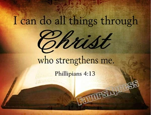 IMÁN DE ORACIÓN FILIPENSES 4:13 - Imagen 1 de 1