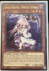 *** GHOST REAPER & WINTER CHERRIES *** ULTIMATE RARE NM OP20-EN001 YUGIOH! - Picture 1 of 1