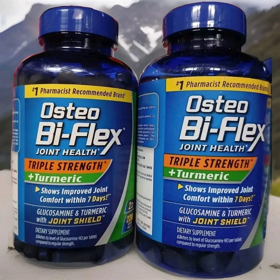 Pack de 2 comprimidos Osteo Bi-Flex Joint Health Triple Fuerza + Cúrcuma 440 Foto 1 de 1